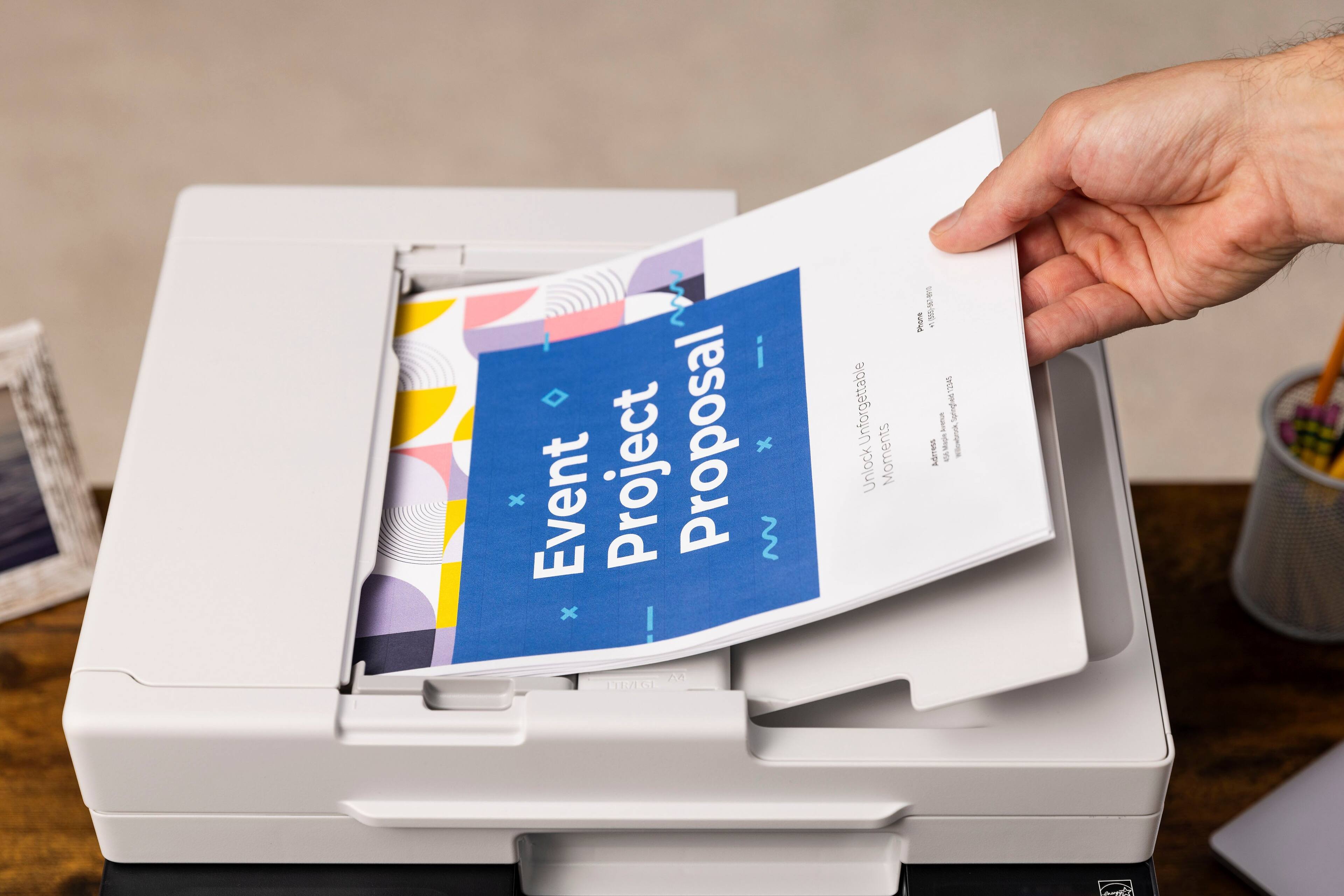 Alt View 17. Canon - MAXIFY GX2020 MegaTank Wireless All-In-One SuperTank Inkjet Printer - White.