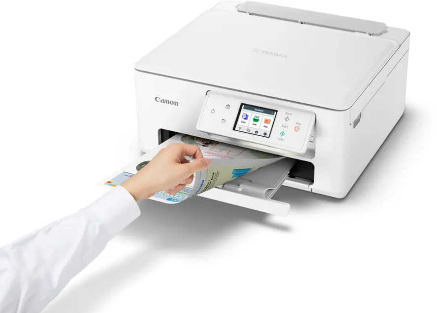 Alt View 12. Canon - PIXMA TS7720 Wireless All-In-One Inkjet Printer - White.