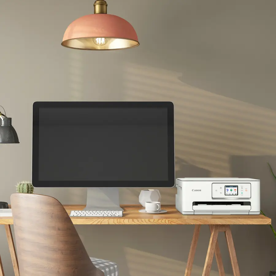Alt View 18. Canon - PIXMA TS7720 Wireless All-In-One Inkjet Printer - White.
