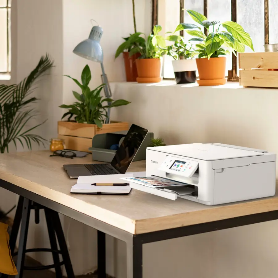Alt View 19. Canon - PIXMA TS7720 Wireless All-In-One Inkjet Printer - White.