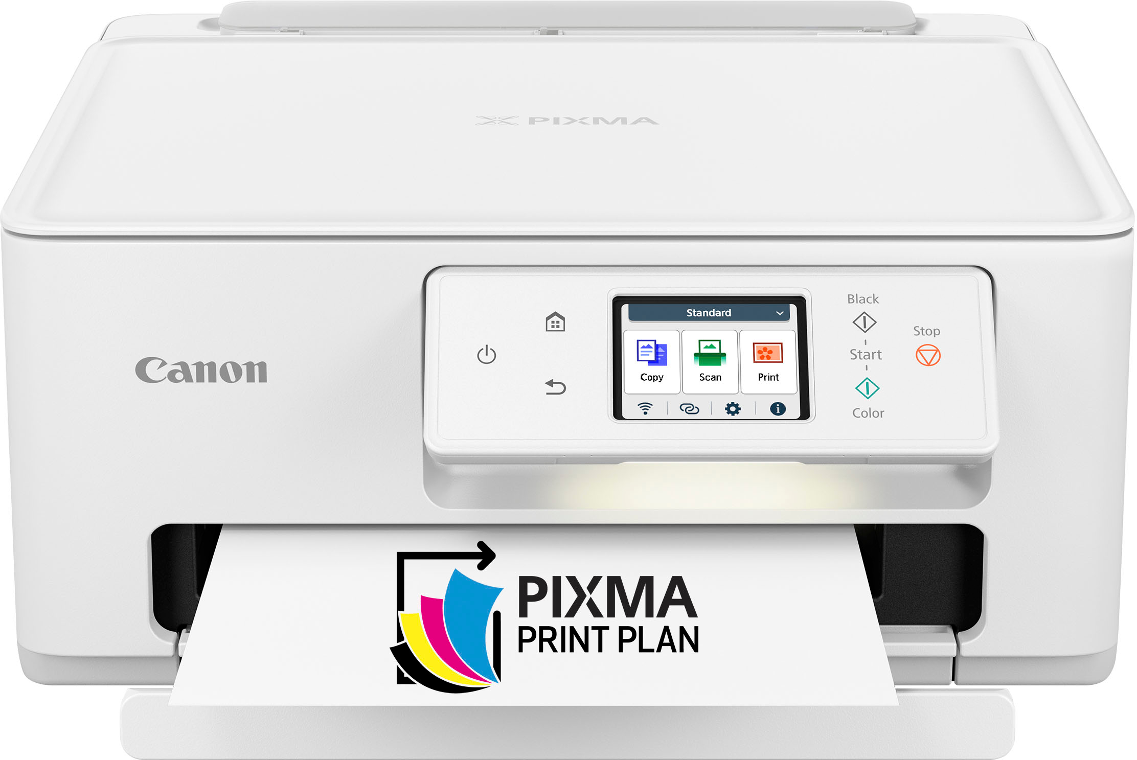 Canon PIXMA TS7720 Wireless All-In-One Inkjet Printer White 6256C002 - Best  Buy
