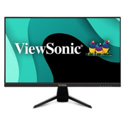 ViewSonic - VX2467U 24" IPS LCD FHD Gaming Monitor (HDMI, VGA, DP) - Black - Front_Zoom