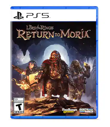 Front. NorthBeach Games - The Lord of the Rings: Return to Moria. - T (Teen 13+)
