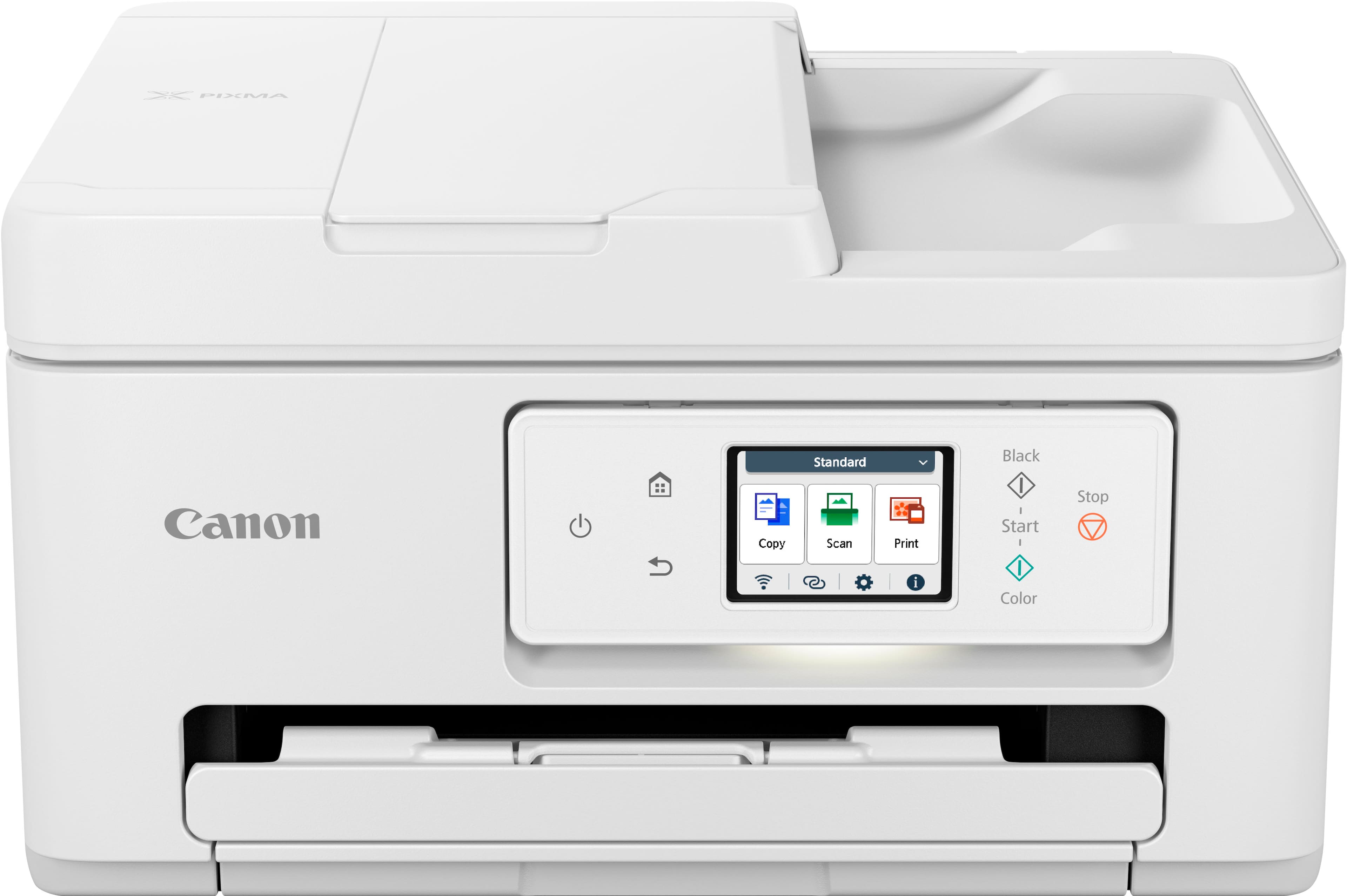 Alt View 16. Canon - PIXMA TR7820 Wireless All-In-One Inkjet Printer - White.
