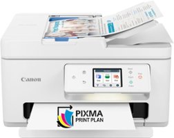 Canon - PIXMA TR7820 Wireless All-In-One Inkjet Printer - White - Front_Zoom