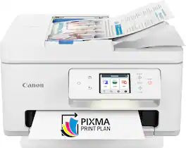 Canon - PIXMA TR7820 Wireless All-In-One Inkjet Printer - White