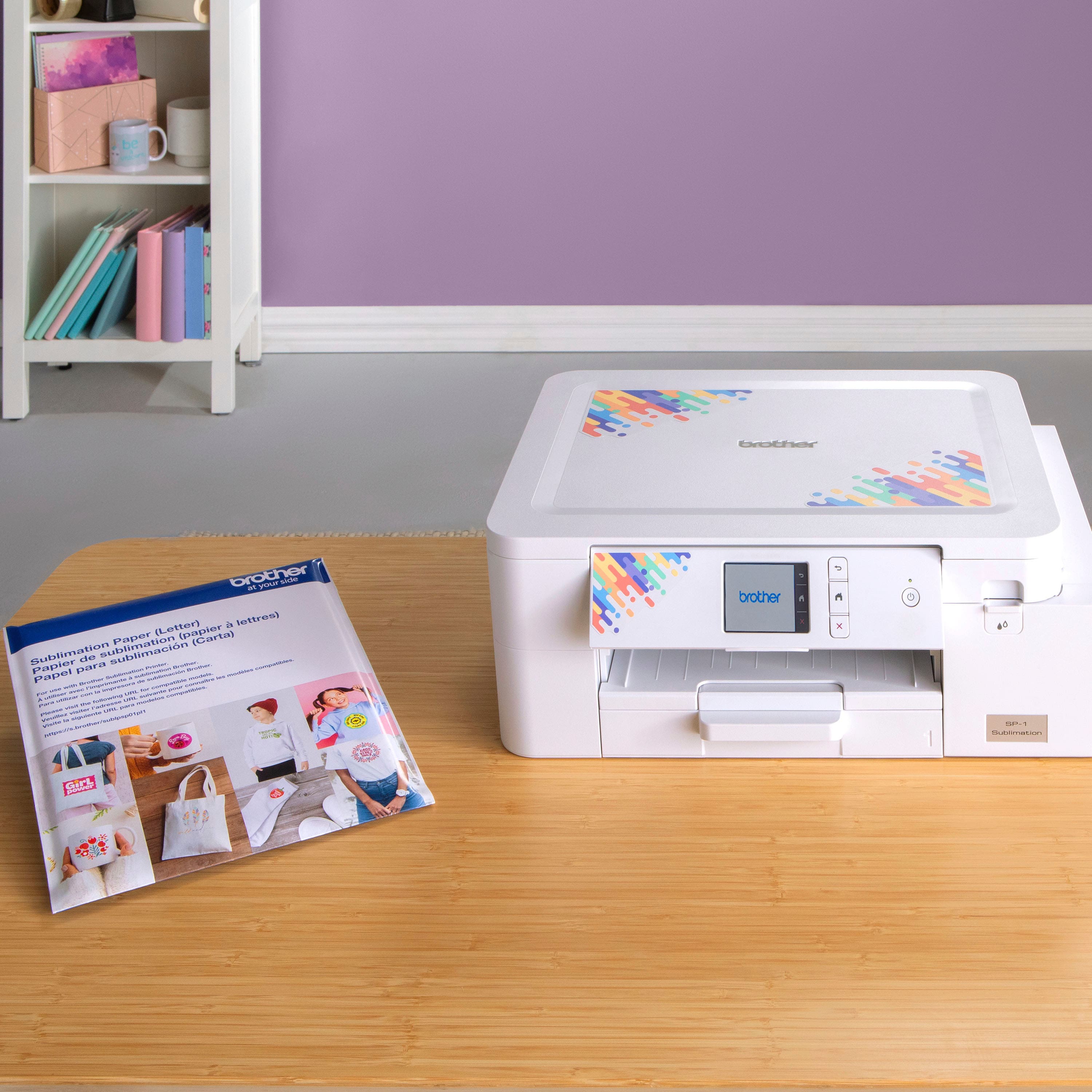 Alt View 11. Brother - SP01PL 8.5" x 11" Sublimation Paper - 100 count.