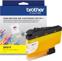 Brother - SP01YS Standard Capacity Ink Cartridge - Yellow - Front_Zoom