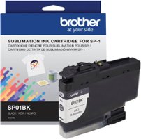 Brother - SP01BKS Standard Capacity Ink Cartridge - Black - Front_Zoom