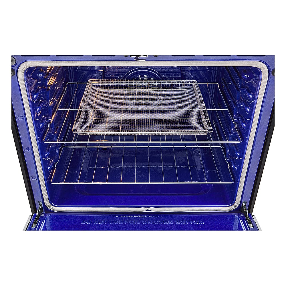 Alt View 23. LG - 6.3 Cu. Ft. Freestanding Electric Induction True Convection Range with EasyClean and Air Fry - PrintProof Stainless Steel.