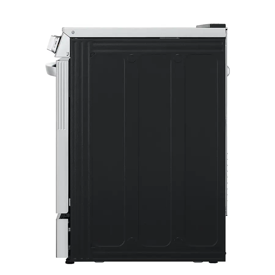 Alt View 26. LG - 6.3 Cu. Ft. Freestanding Electric Induction True Convection Range with EasyClean and Air Fry - PrintProof Stainless Steel.