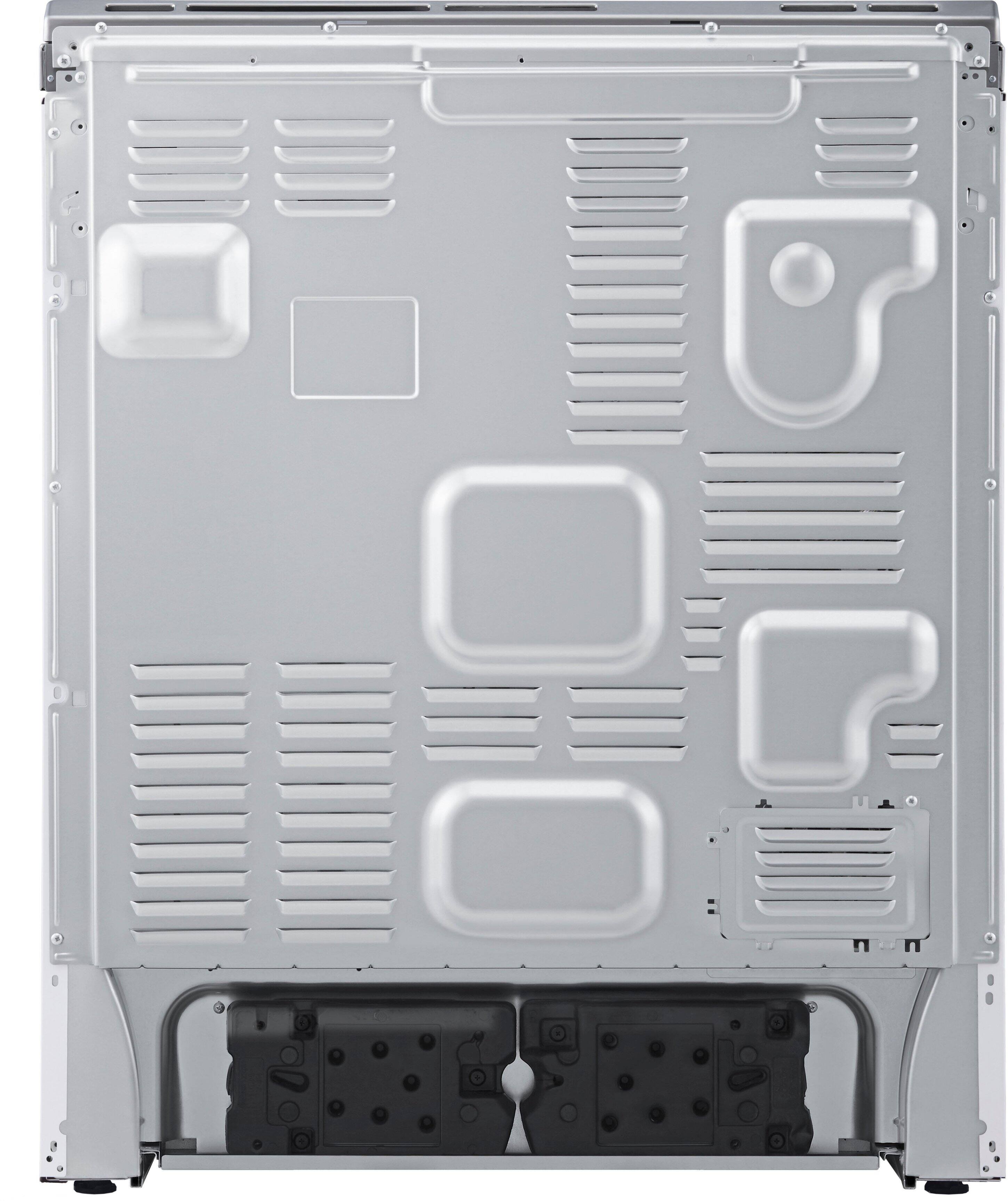 Alt View 25. LG - STUDIO 6.3 Cu. Ft. Smart Slide-In Electric True Convection Range with EasyClean and Air Sous Vide - Essence White.