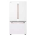 LG - STUDIO 36-in Wide Counter-Depth MAX 26.5 Cu. Ft. French Door Smart Refrigerator with Internal Water Dispenser - Essence White