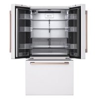 LG - STUDIO 26.5 Cu. Ft. French Door Counter-Depth Smart Refrigerator with Internal Water Dispenser - Essence White - Alt_View_Zoom_1