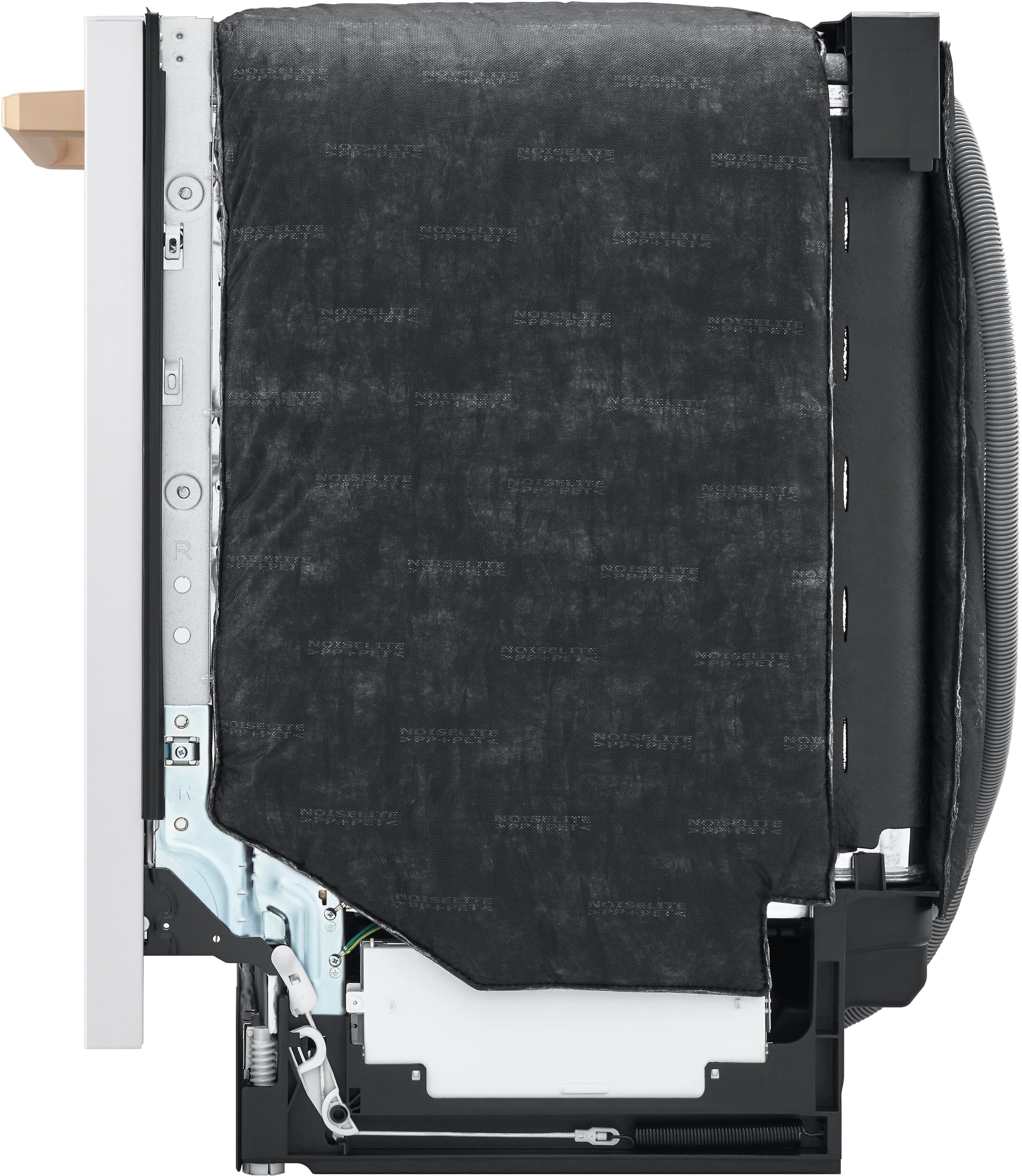 Alt View 14. LG - STUDIO 24" Top Control Smart Built-In Stainless Steel Tub Dishwasher with 3rd Rack, QuadWash Pro, and 40dBA - Essence White.