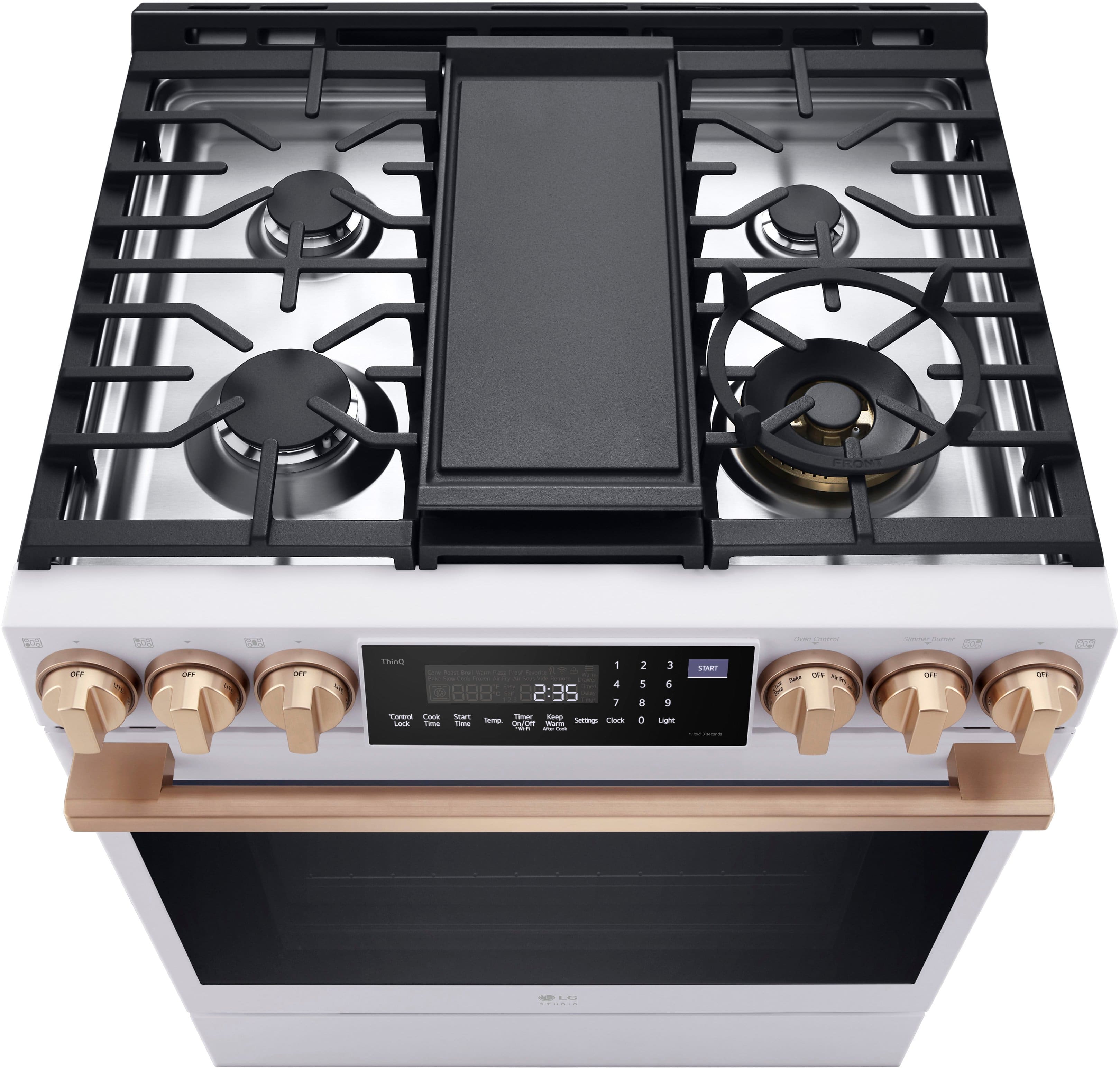 LG STUDIO 36” UltraHeat™ Gas Cooktop with EasyClean®