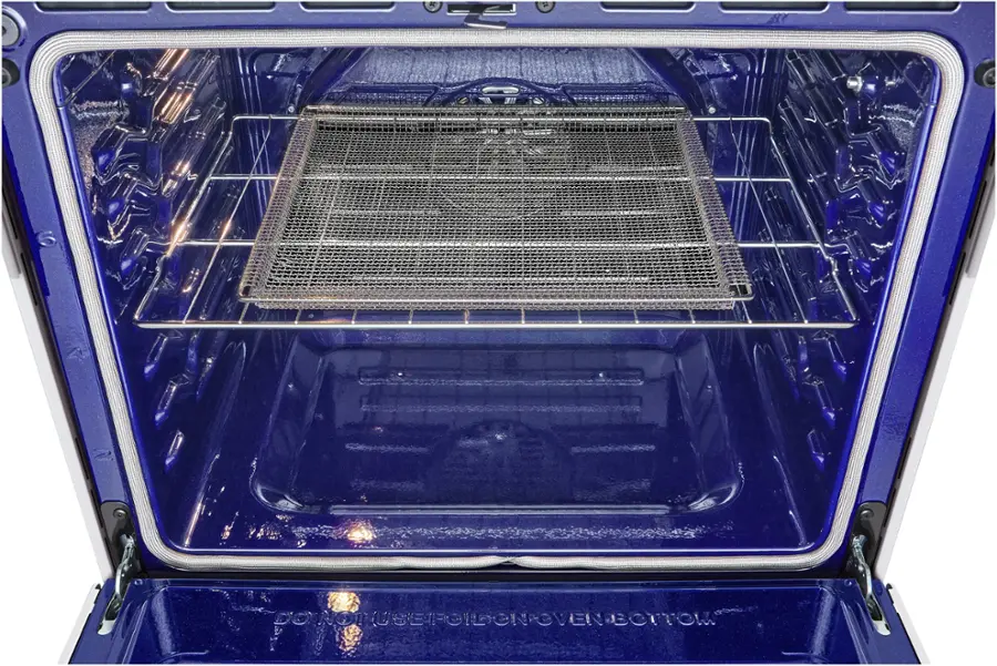 Alt View 20. LG - STUDIO 6.3 Cu. Ft. Slide-In Gas True Convection Range with EasyClean and Sous Vide - Essence White.