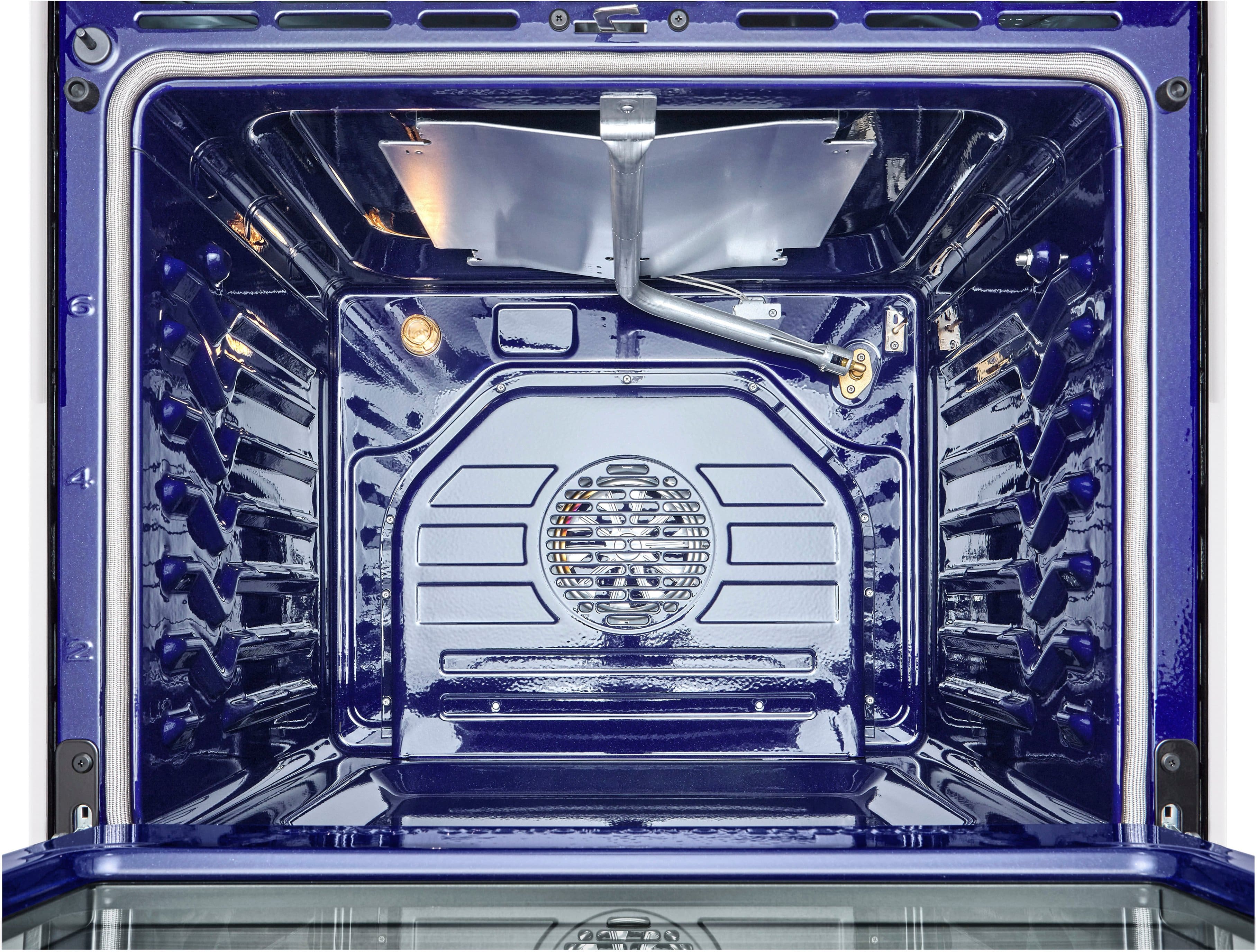 Alt View 22. LG - STUDIO 6.3 Cu. Ft. Slide-In Gas True Convection Range with EasyClean and Sous Vide - Essence White.