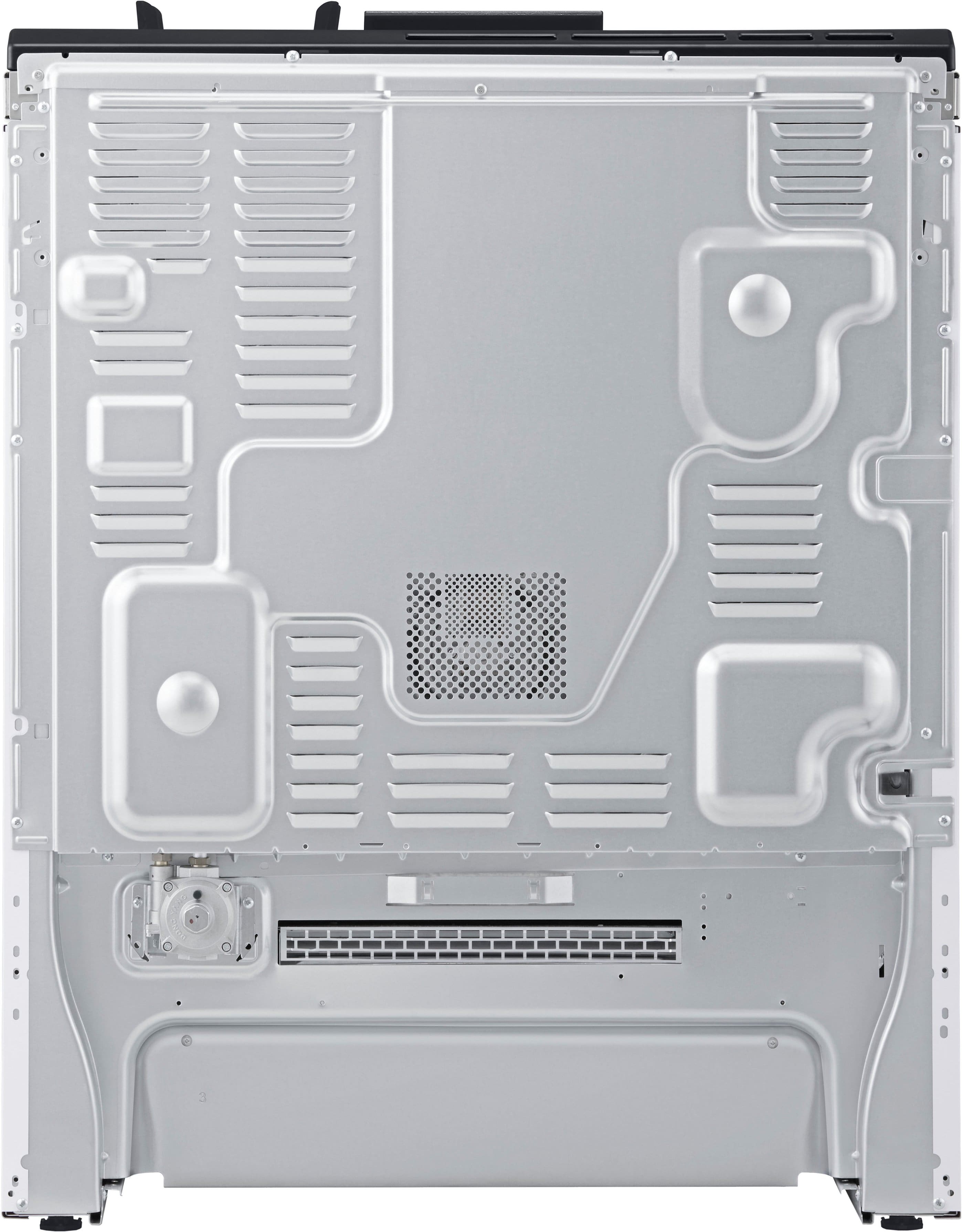 Alt View 25. LG - STUDIO 6.3 Cu. Ft. Slide-In Gas True Convection Range with EasyClean and Sous Vide - Essence White.