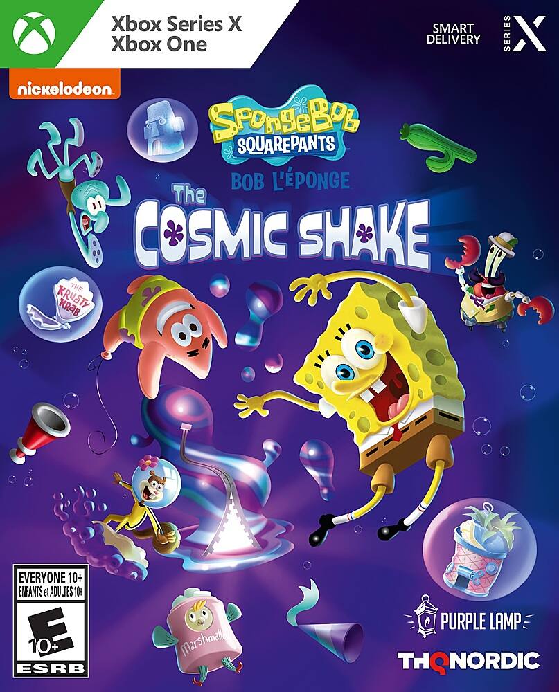 Front. THQ Nordic - SpongeBob SquarePants: The Cosmic Shake. - E10+ (Everyone 10+)