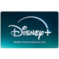 Disney+ - Streaming Only  $50 Gift Card [Digital] - Front_Zoom