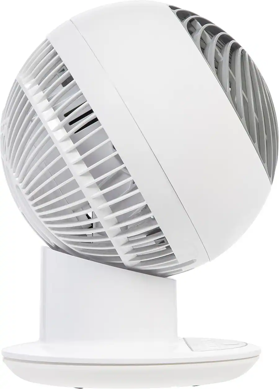 Oscillating Fan Compact WOOZOO Compact Globe Oscillating Fan w/ Remote 5 Speed White PCF-SC15T ...
