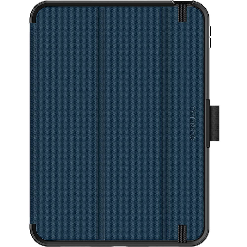 Angle. OtterBox - Symmetry Series Folio Tablet Case for Apple iPad (10th generation) - Coastal Evening.