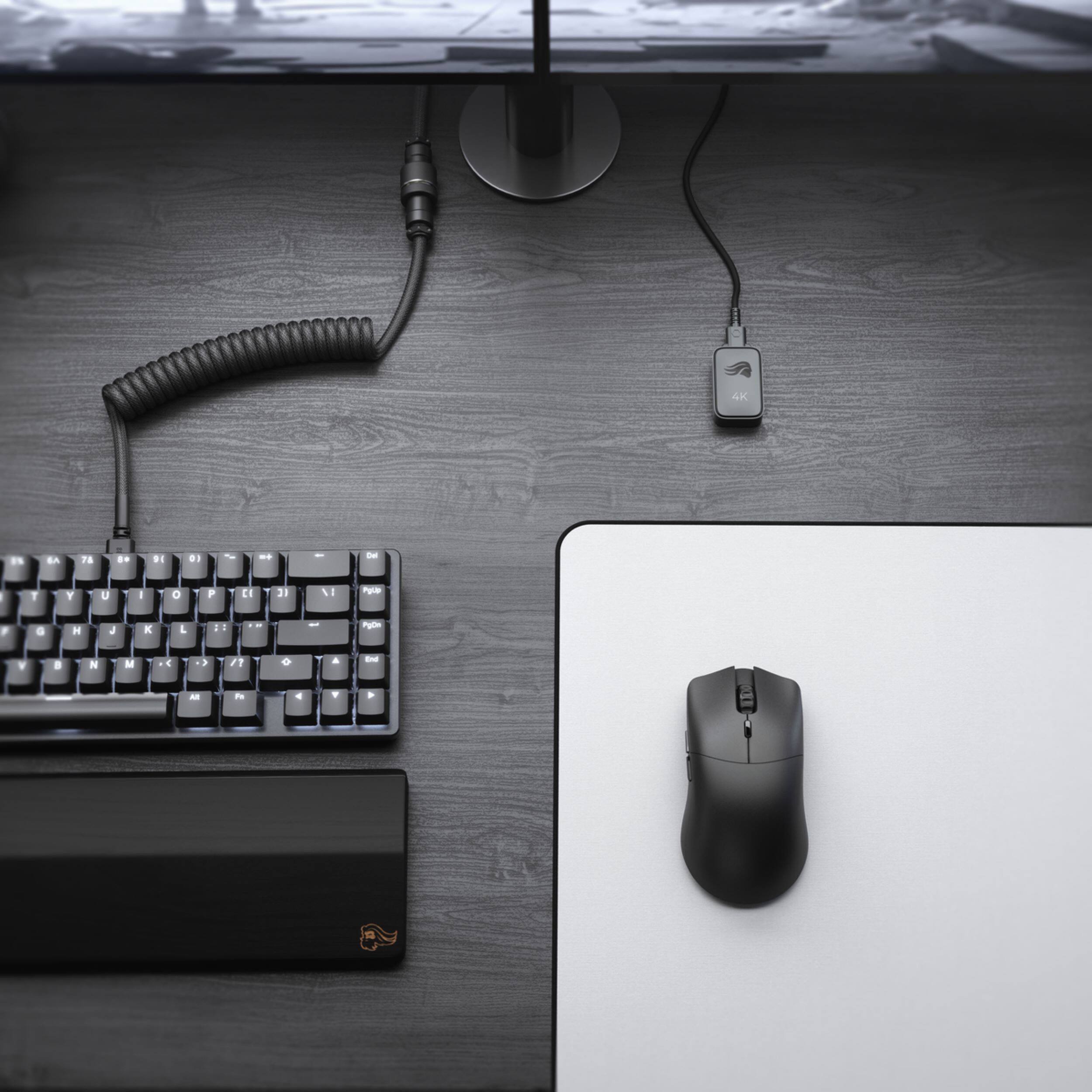 Alt View 12. Glorious - Glorious Model O 2 PRO 4K/8K Hz Edition Lightweight Wireless Gaming Mouse with Optical Switches - Black.