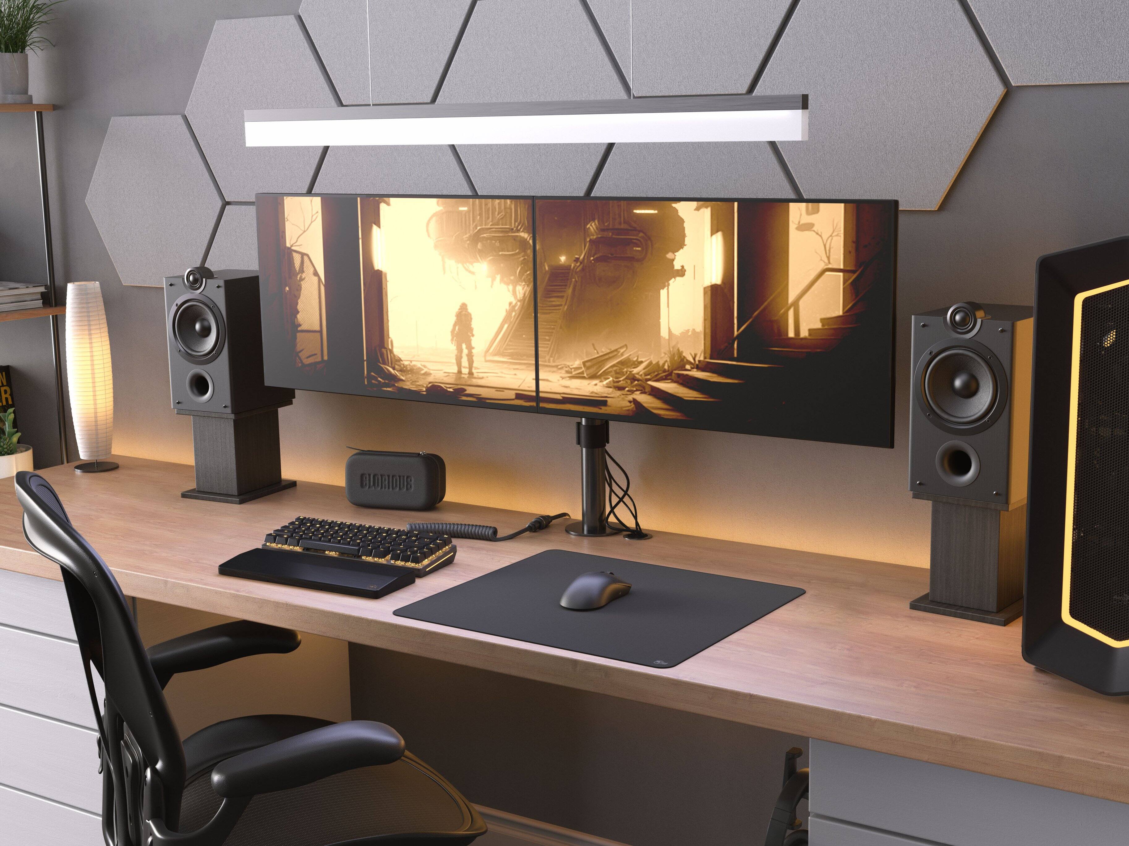 Alt View 13. Glorious - Glorious Model O 2 PRO 4K/8K Hz Edition Lightweight Wireless Gaming Mouse with Optical Switches - Black.