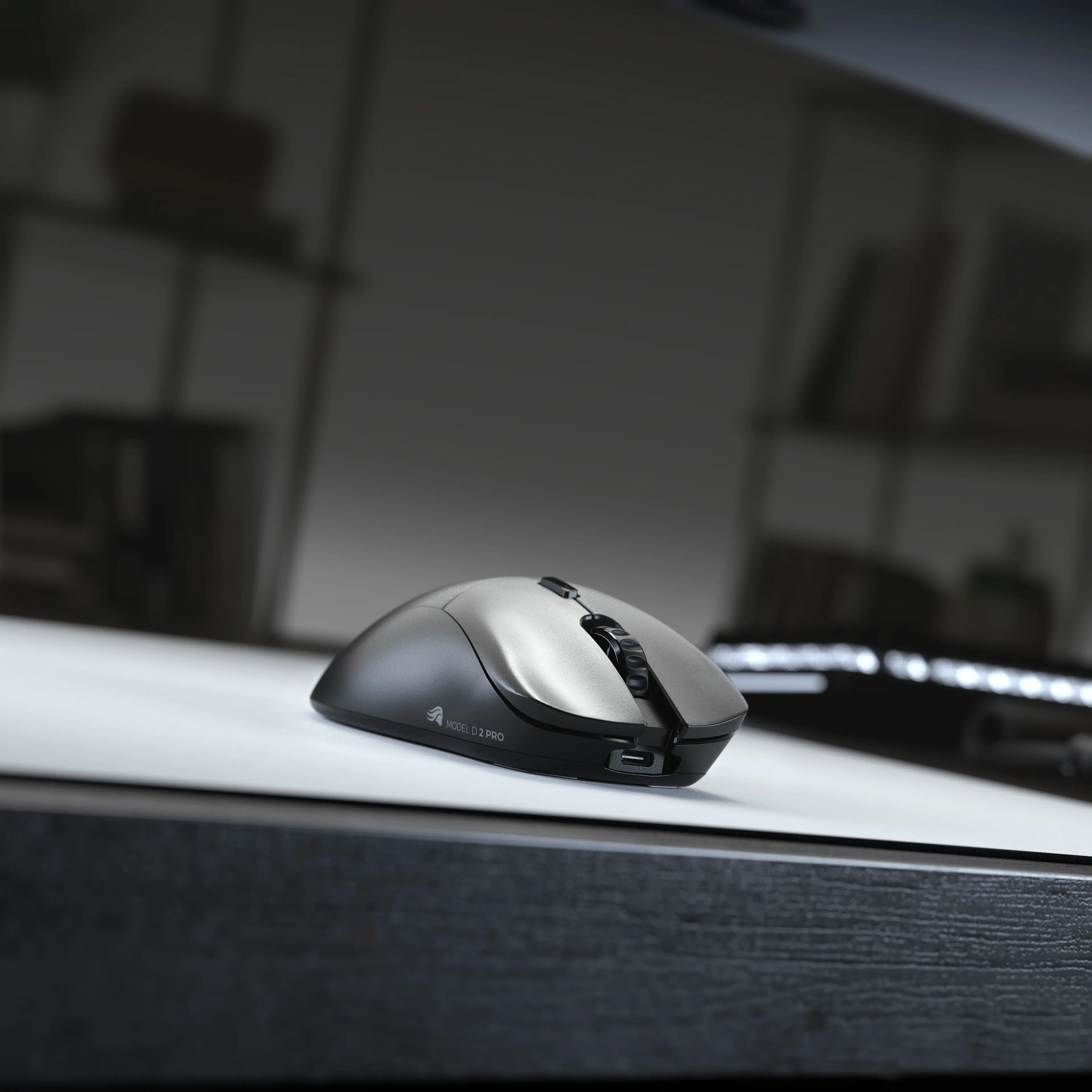Alt View 13. Glorious - Glorious Model D 2 PRO 4K/8K Hz Edition Lightweight Wireless Gaming Mouse with Optical Switches - Black.