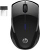 HP - X3000 G3 Wireless Optical Ambidextrous Mouse - Jet Black