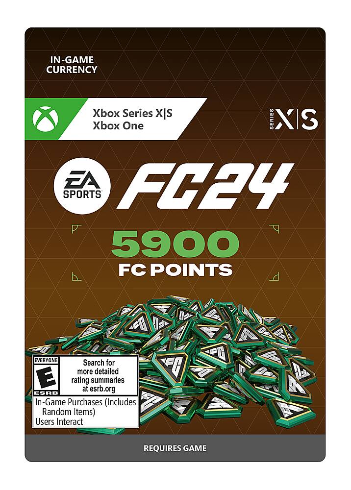Front. EA Sports - FC 24 -5900 FC POINTS.