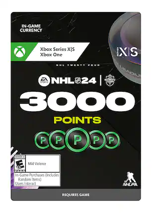 Front. Electronic Arts - NHL 24 - 3000 NHL POINTS.