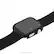 Alt View 12. WITHit - Protective Glass Cover with Integrated Black Bumper for Apple Watch (44mm) - Clear.