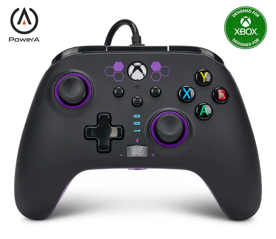 PowerA Enhanced Wired Controller for Xbox Series X|S Purple Hex