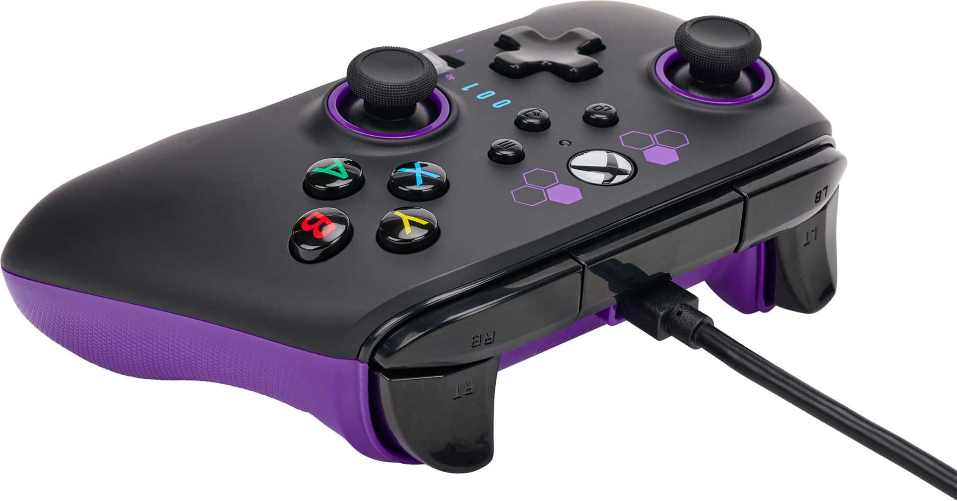 Alt View 11. PowerA - Enhanced Wired Controller for Xbox Series X|S - Purple Hex.