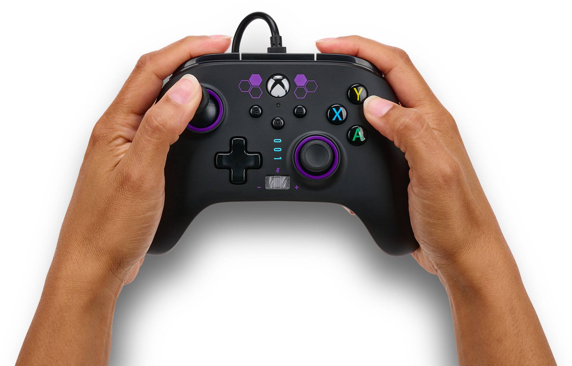 Alt View 20. PowerA - Enhanced Wired Controller for Xbox Series X|S - Purple Hex.
