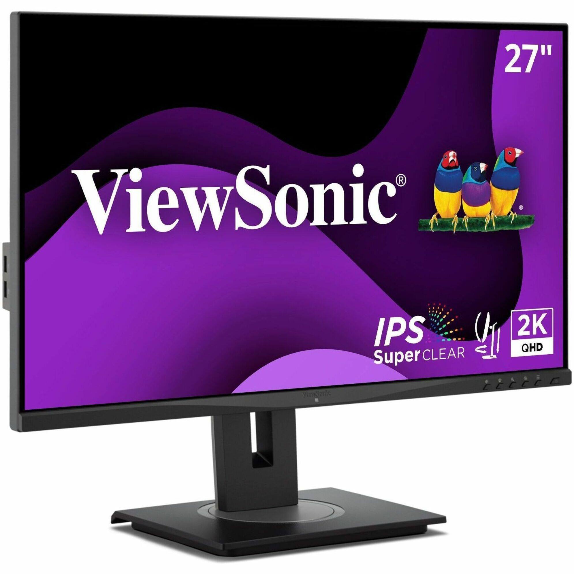27" ViewSonic IPS 2K QHD Super CLEAR Visiononic