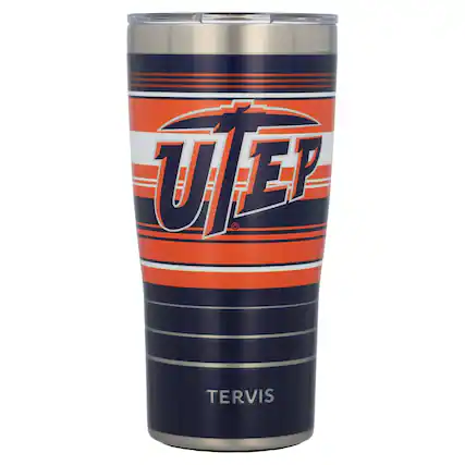 Front. Tervis - UTEP Miners 20oz. Hype Stripe Stainless Steel Tumbler - Multicolor.