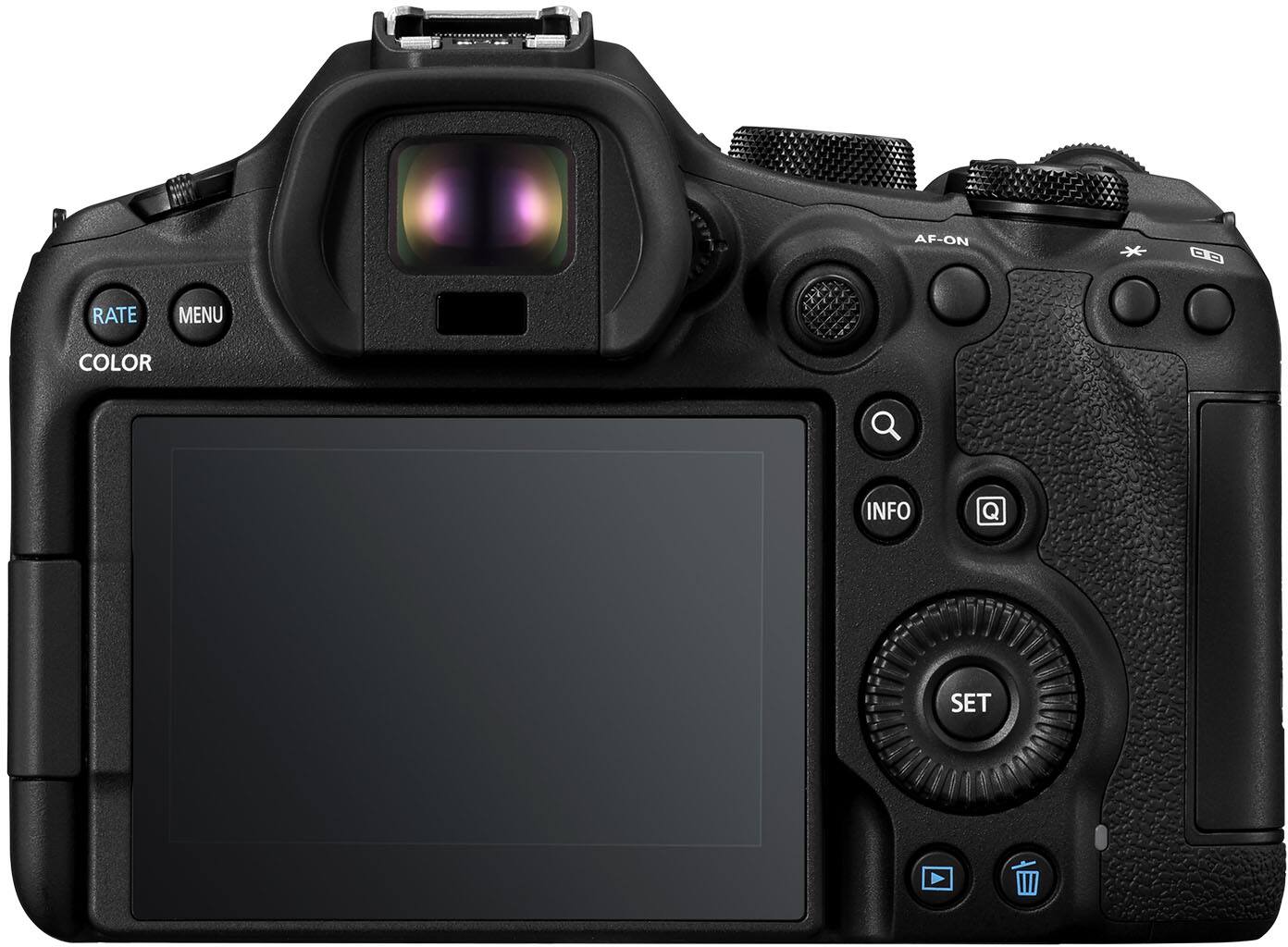 AF-ON  
RATE  
MENU  
COLOR  
INFO  
SET