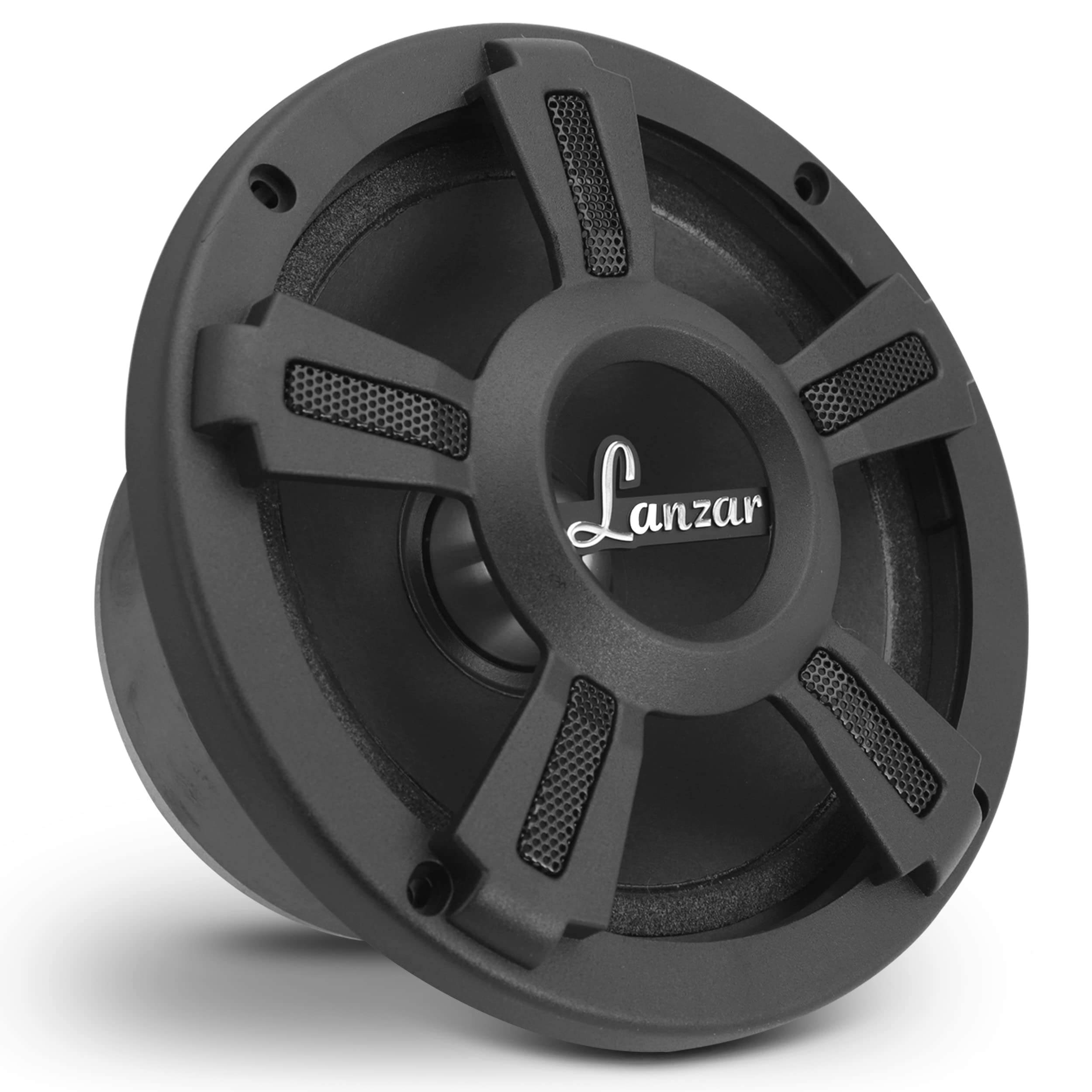 Front. Lanzar - Lanzar OPTI6MI Upgraded Opti Pro 6.5” High Power MidBass Speaker, 500W, Full Range with Paper Cone.