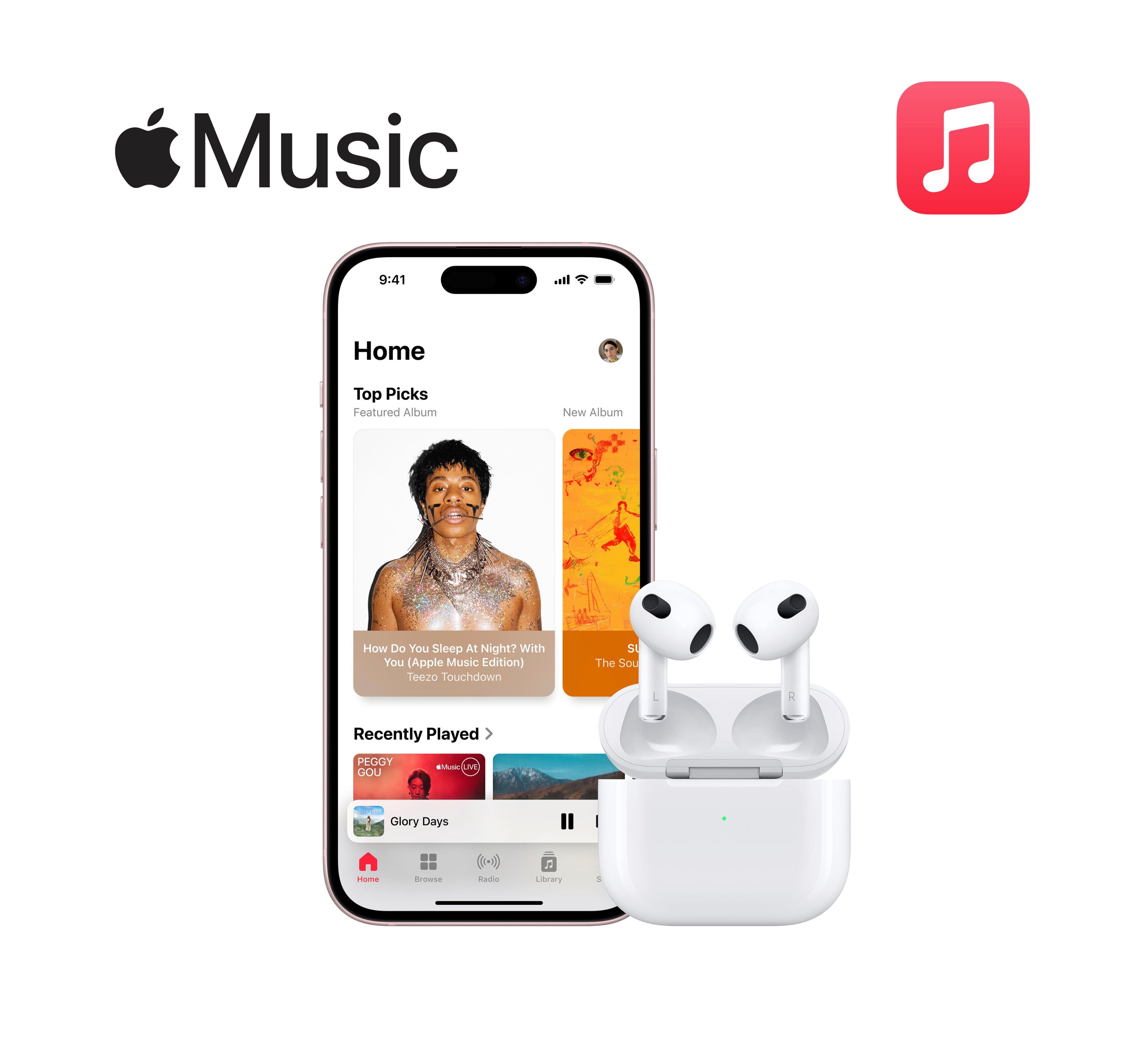 Apple - Free Apple Music for up to 3 months (new or returning subscribers only)