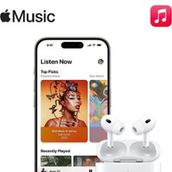 Apple - Free Apple Music for up to 3 months (new or returning subscribers only) - Front_Zoom