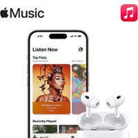 Apple - Apple Music for 4 mo. free for My Best Buy Plus™ and My Best Buy Total™ members (New Subscribers only) - Front_Zoom