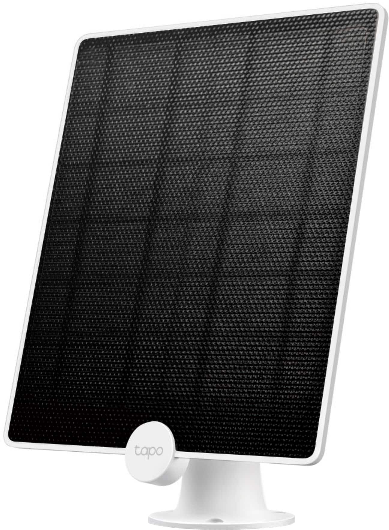 Alt View 1. TP-Link - Tapo Mountable Solar Panel for Tapo Home Security Cameras - White.