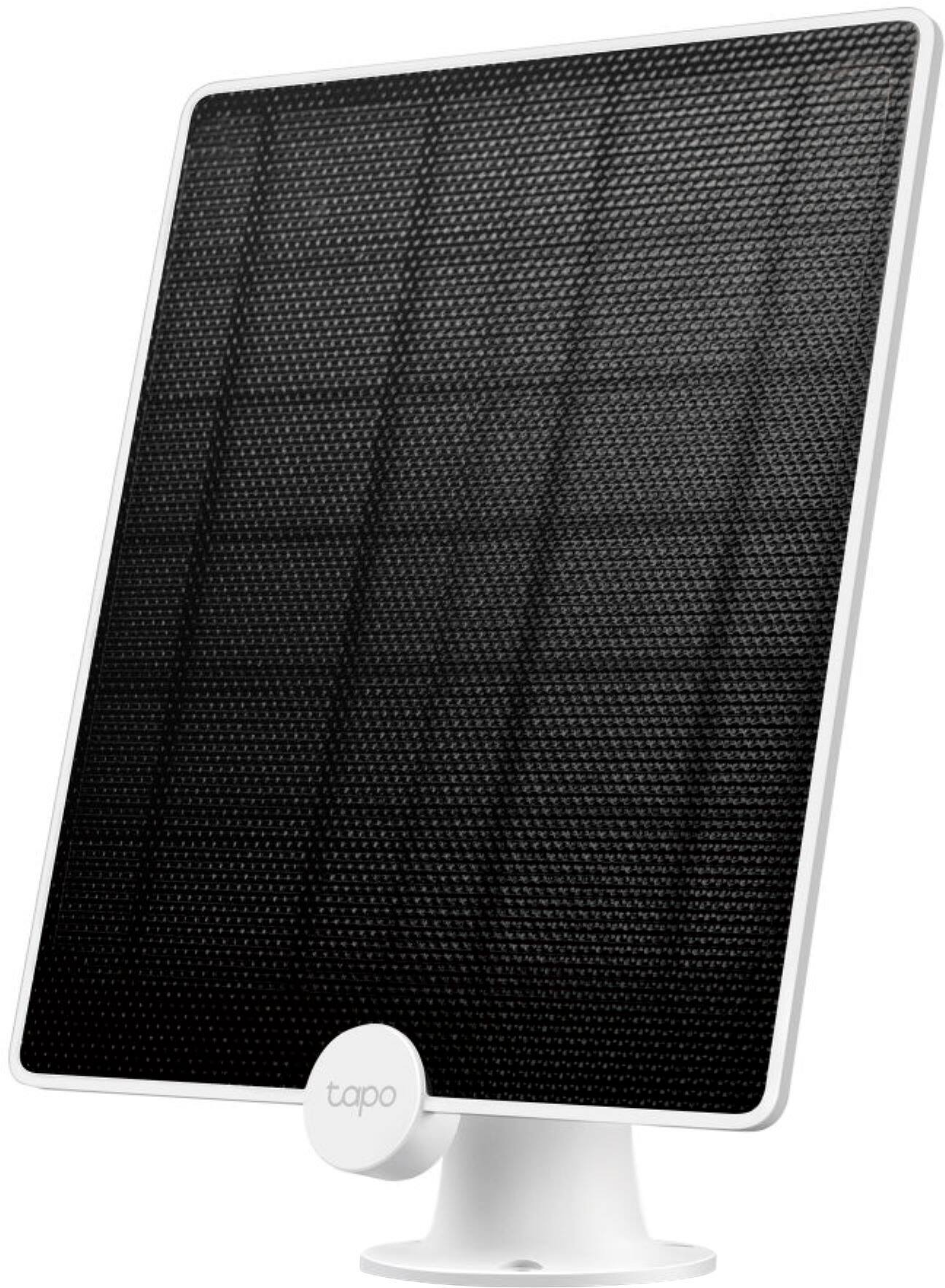 Alt View 1. TP-Link - Tapo Mountable Solar Panel for Tapo Home Security Cameras - White.