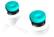 Alt View 12. KontrolFreek - Action Lotus Thumbsticks, PlayStation 5 - Teal/Clear.