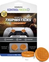 KontrolFreek - Sports Omni Thumbsticks, PlayStation 5 - Orange/White - Front_Zoom