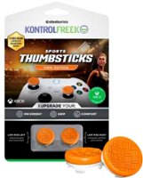 KontrolFreek - Sports Omni Thumbsticks, Xbox - Orange/White - Front_Zoom