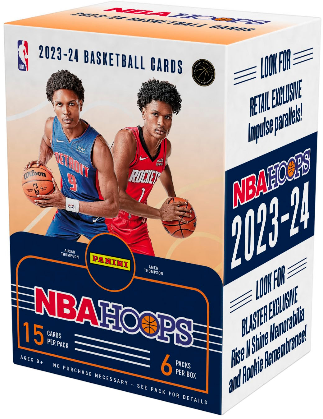 2023-2024 Panini Hoops Basketball Blaster Box